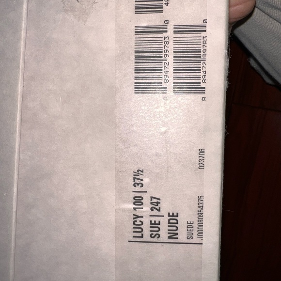 Jimmy Choo shoes LUCY 100 Nude size 37.5 - Picture 7 of 8